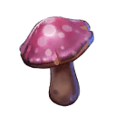 Purple mushroom icon